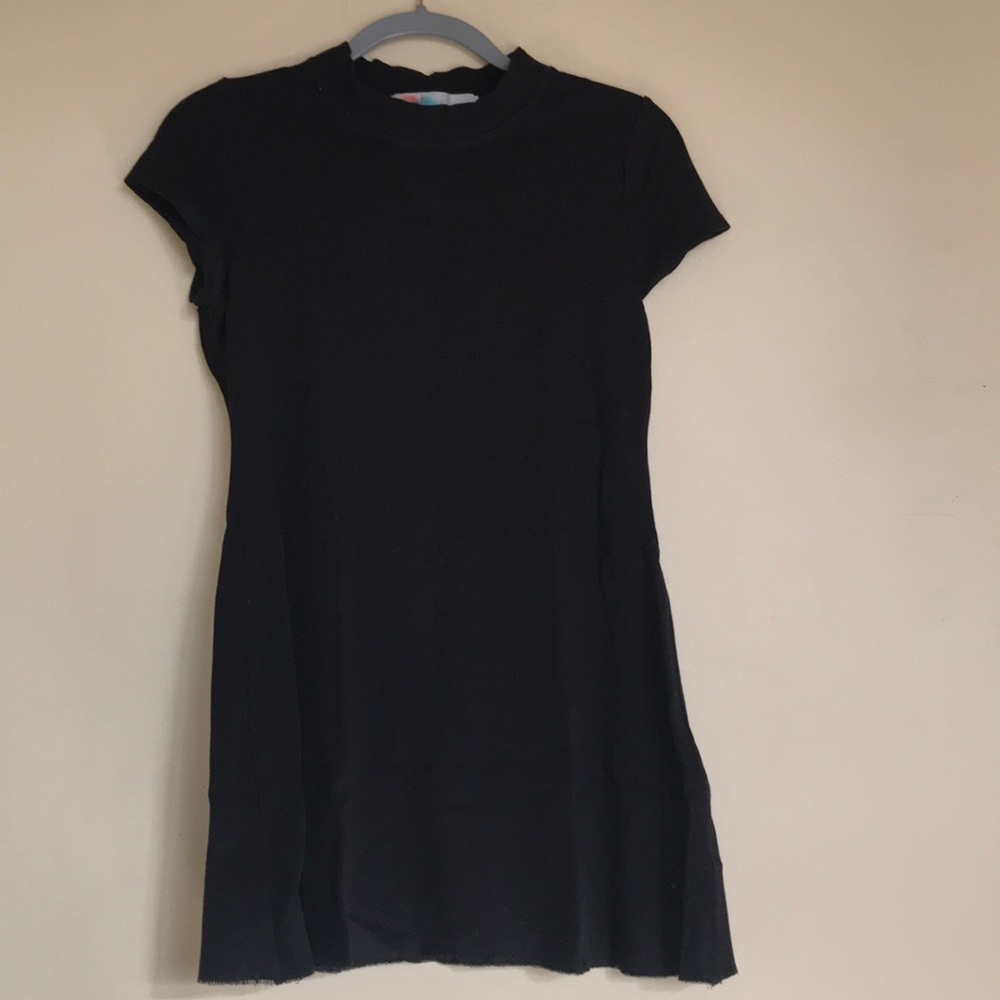 Free People beach black tunic